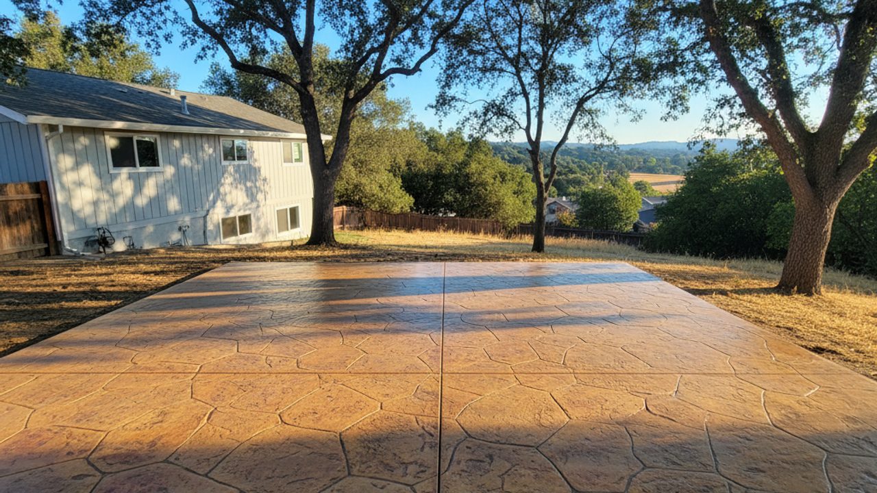 Spectrum Concrete Solutions crew working on a home