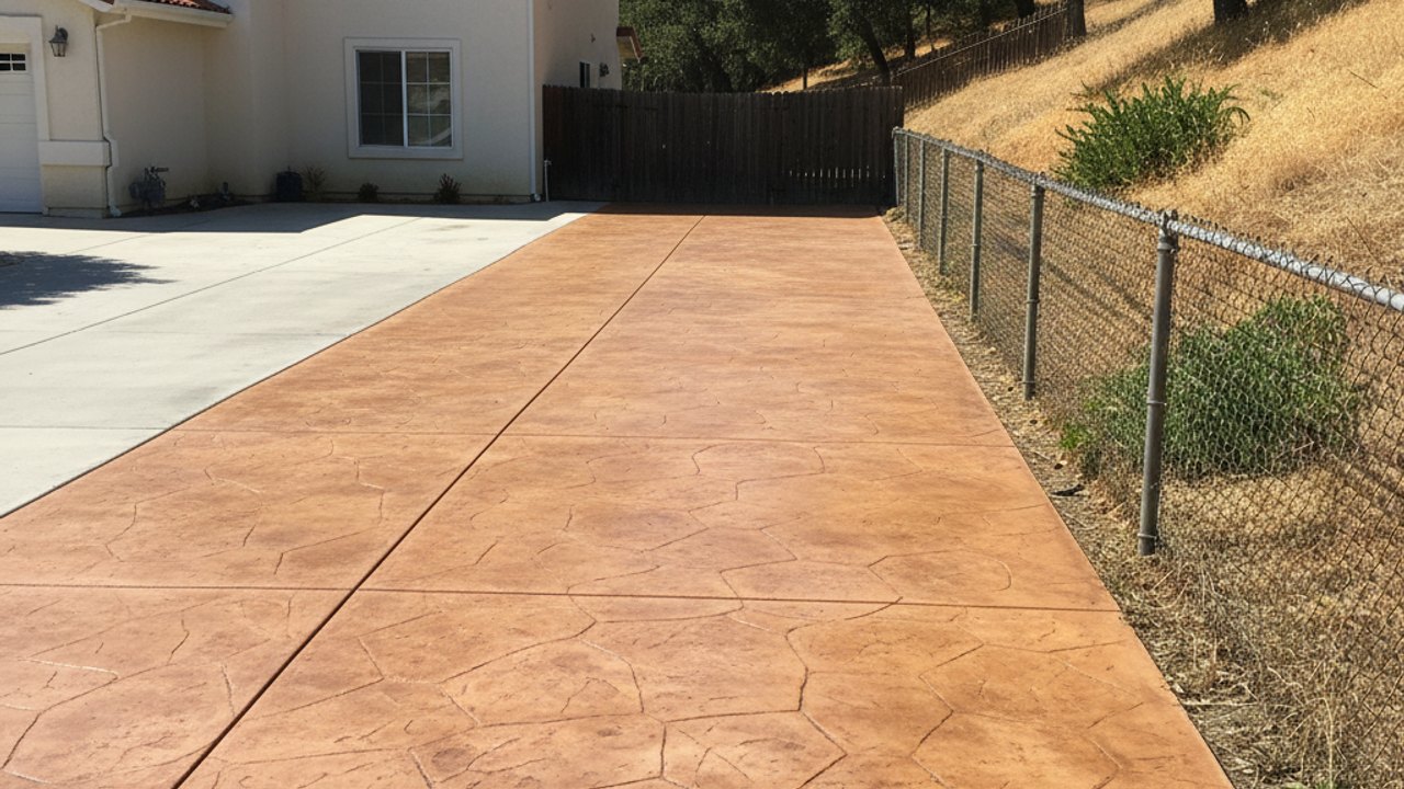 Concrete Overlays & Resurfacing completed by Spectrum Concrete Solutions in Lemoore, CA