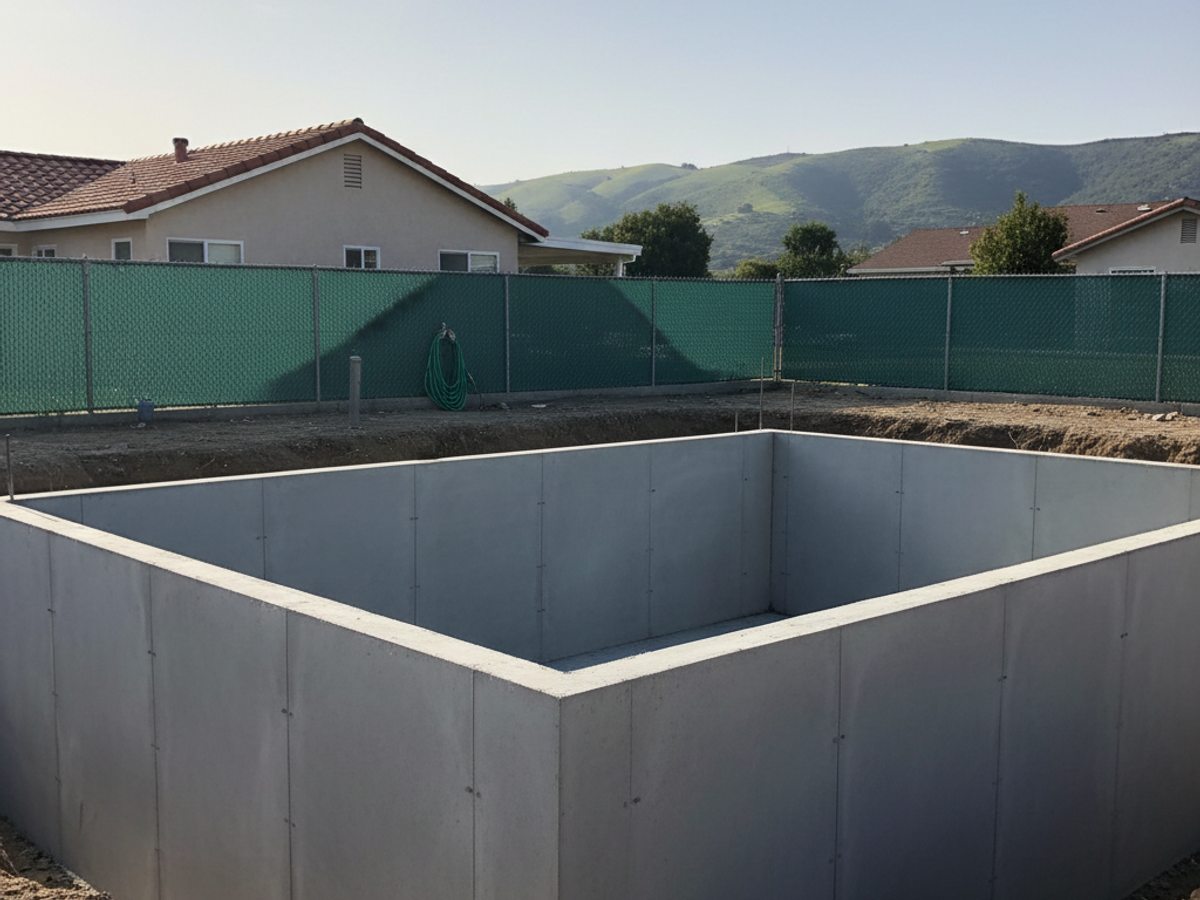 Concrete Patios completed by Spectrum Concrete Solutions in Lindsay, CA